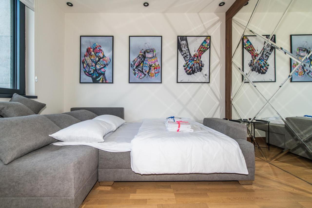 Modern Luxury In Belgrade Waterfront With Views Apartment Bagian luar foto