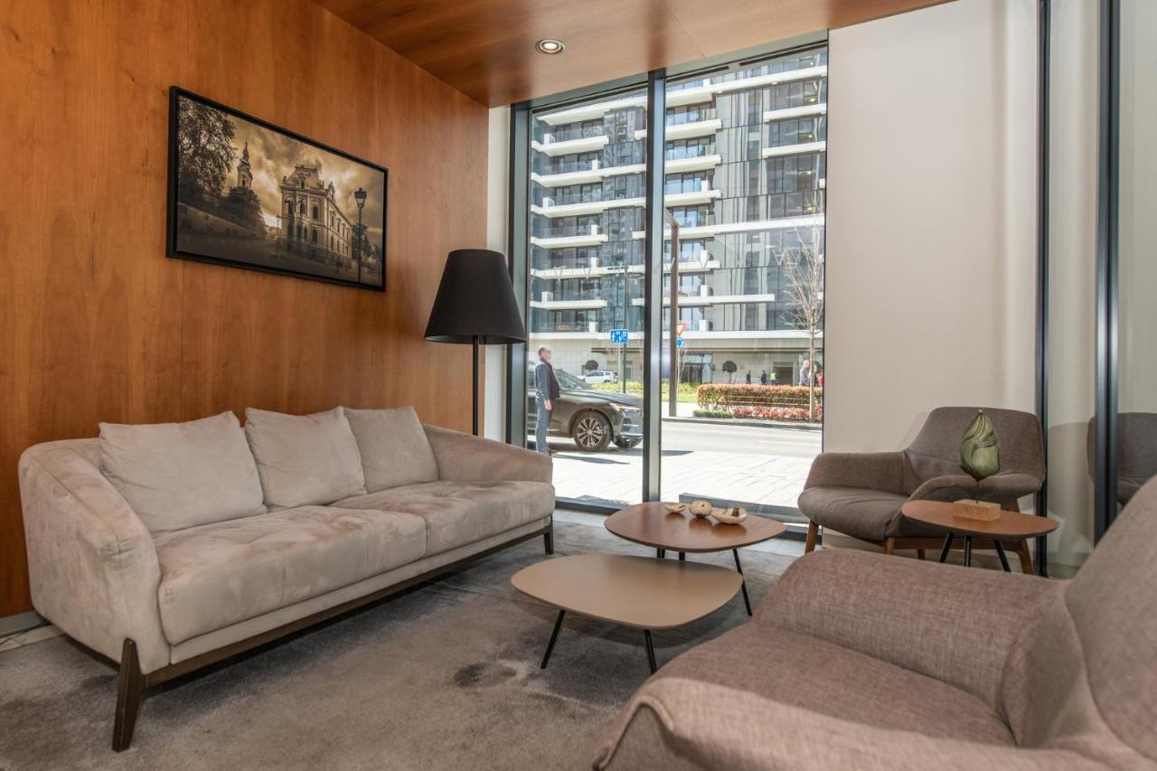 Modern Luxury In Belgrade Waterfront With Views Apartment Bagian luar foto