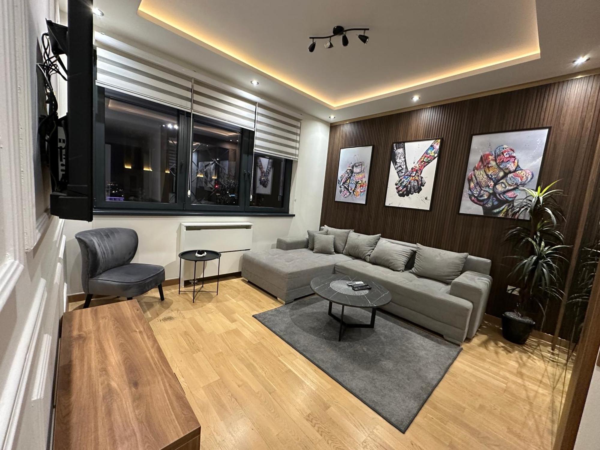 Modern Luxury In Belgrade Waterfront With Views Apartment Bagian luar foto